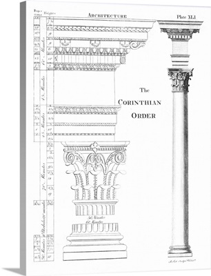 Illustration of Corinthian Columns