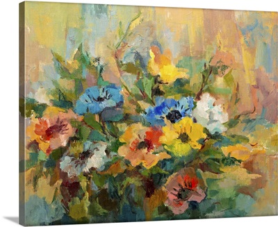 Impressionist Flower Bouquet