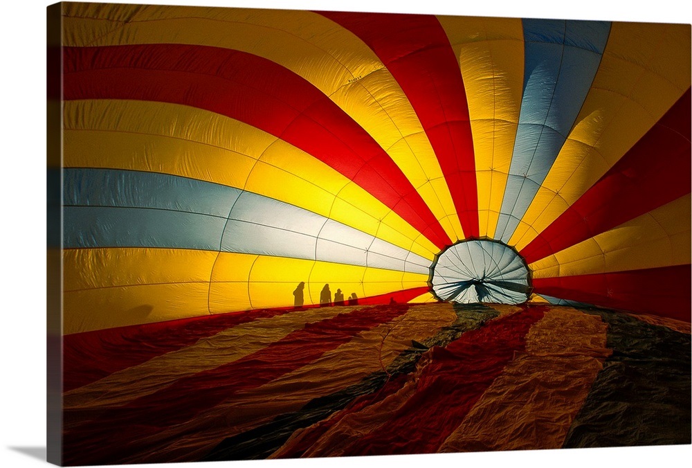 Inside of hot air balloon Wall Art, Canvas Prints, Framed Prints, Wall