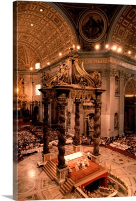 Interior Of St Peter's Basilica