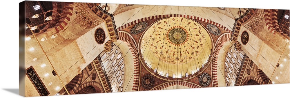 Interior of the Blue Mosque, Istanbul, Turkey Wall Art, Canvas Prints ...