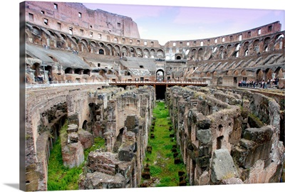 Interior of the Colosseum at Rome