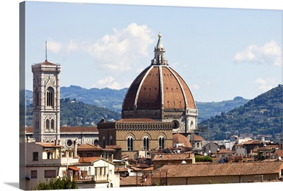 Italy, Florence, Cityscape with Duomo