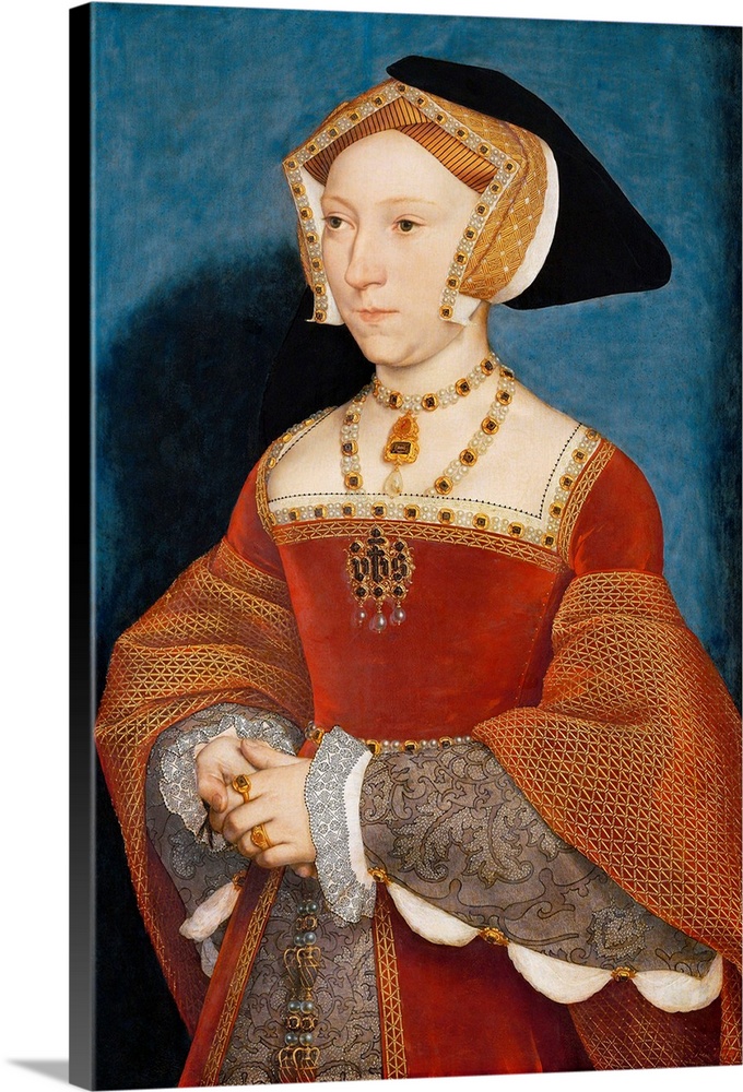 Hans Holbein the Younger (German, 1498-1543), Jane Seymour, Queen of England, 1536, oil on panel, 65.4 x 40.7 cm (25.7 x 1...