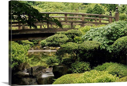 Japanese Garden Wall Art, Canvas Prints, Framed Prints, Wall Peels