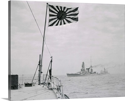 Japanese Warships Entering St. Jaques