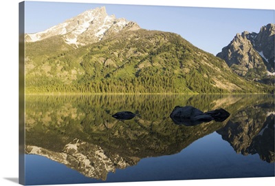 Jenny Lake in the morning, Wyoming