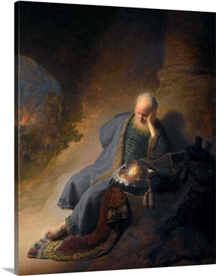 Jeremiah Lamenting The Destruction Of Jerusalem