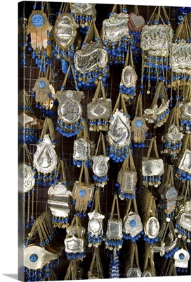 Jewelry for sale at shop on Hashemi Street