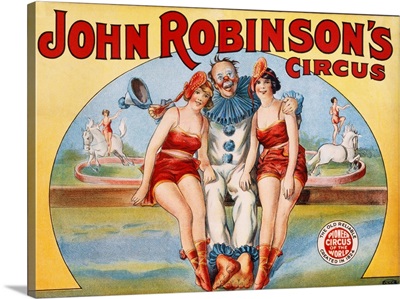 John Robinson's Circus Poster