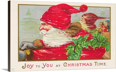Joy To You At Christmas Time Postcard