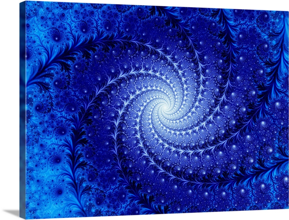 Julia fractal. Computer-generated image derived form a Julia Set.