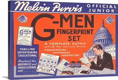 Junior G-Men Fingerprint Set
