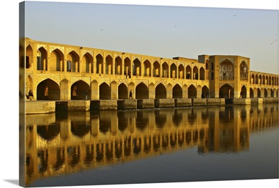 Khaju Bridge is one of the most famous and beautiful bridges in Esfahan.