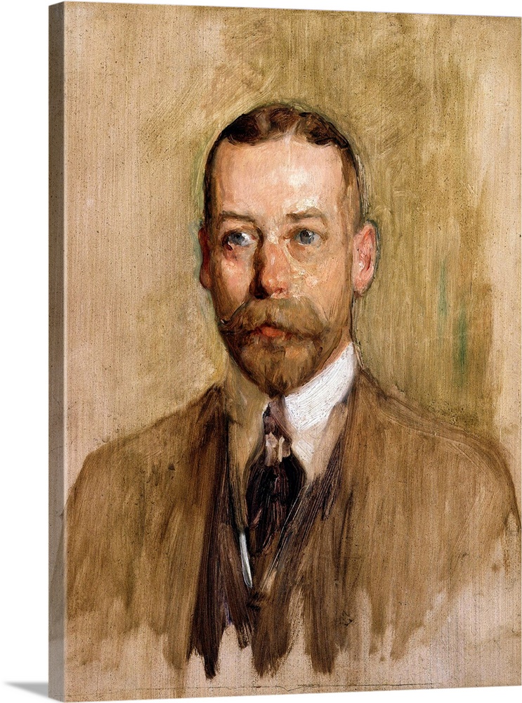 King George V by Solomon Joseph Solomon (British, 1860-1927), oil on panel, 1914, 11.75 x 9.6 in, National Portrait Galler...