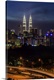 image thumbnail of KLCC in view, with the elevated highway as foreground. Dramatic view of Kuala Lumpur (KL)