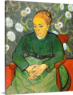 La Berceuse (Portrait Of Madame Roulin) By Vincent Van Gogh