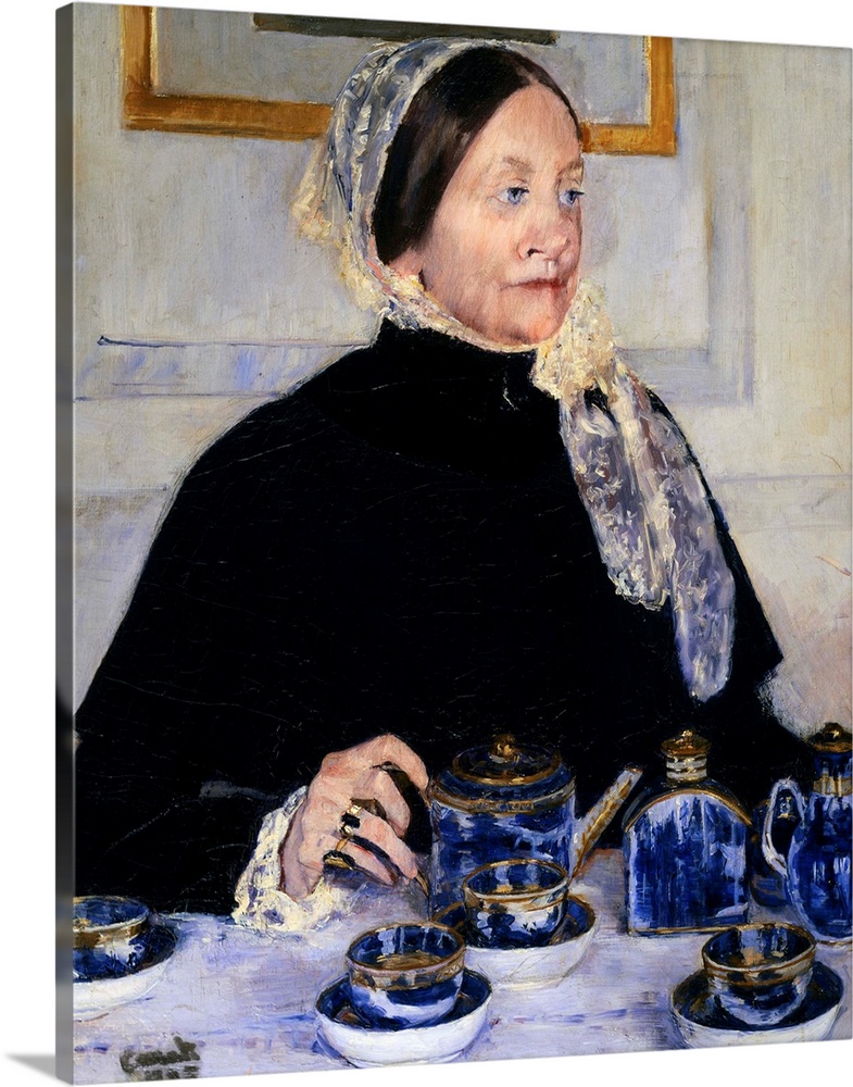 Lady At The Tea Table