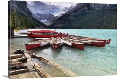 Lake Louise canoe rental, Canada