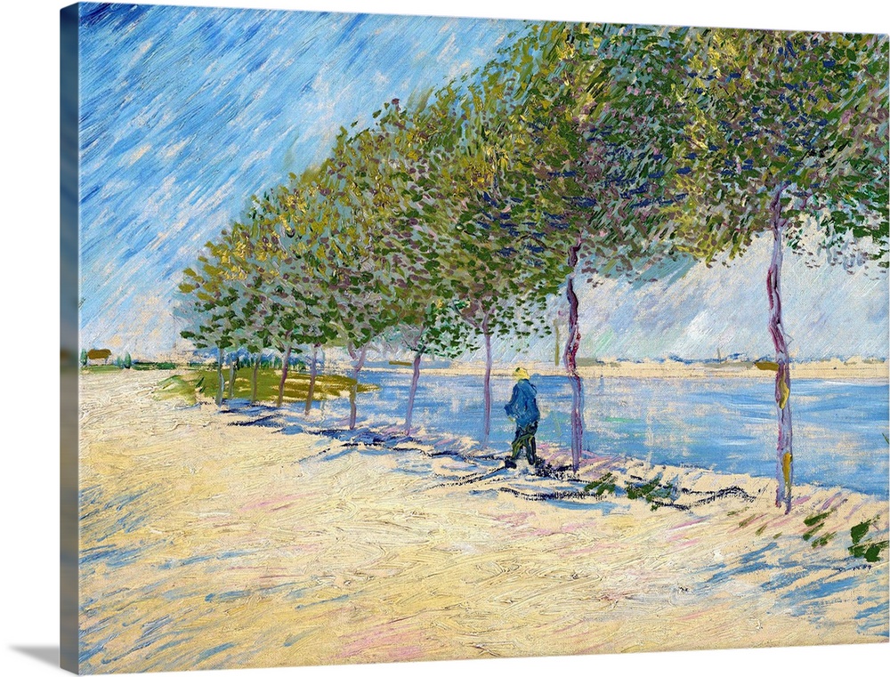 1887. Oil on canvas. 66 x 49 cm (26 x 19.3 in). Van Gogh Museum, Amsterdam, Netherlands.