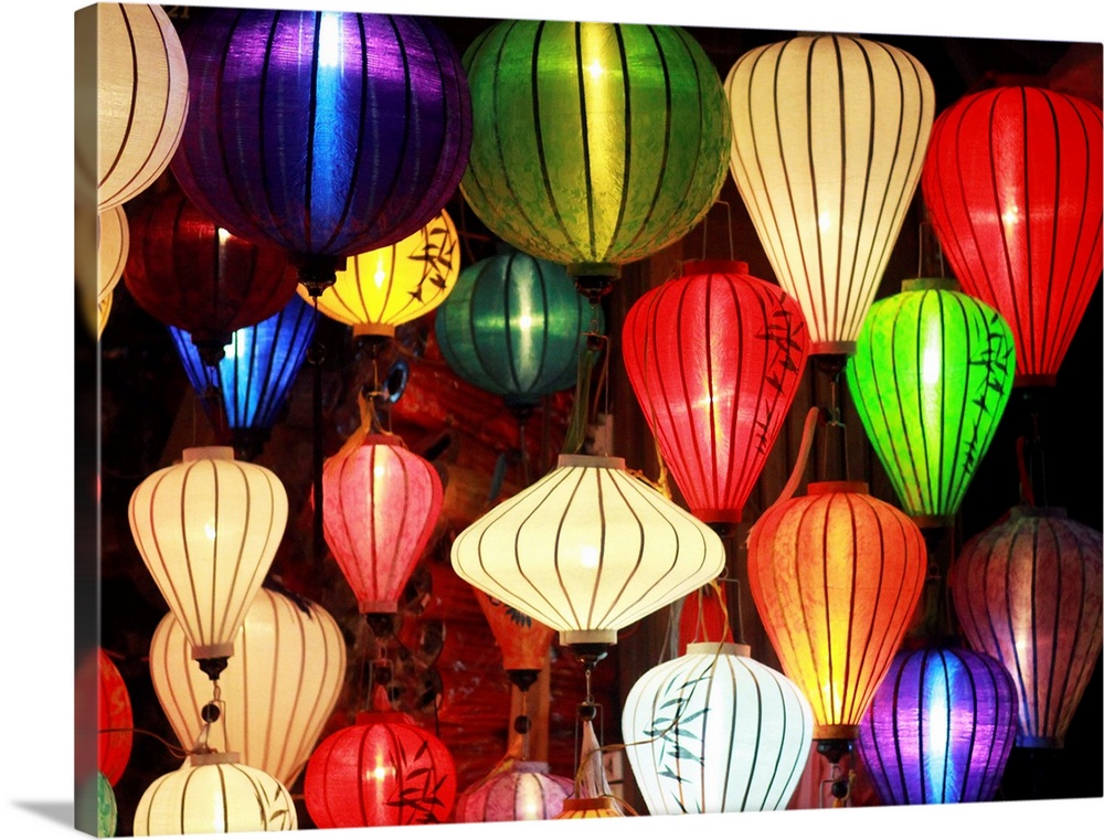 Colorful Lantern in Hoi An World Heritage Village, Vietnam.