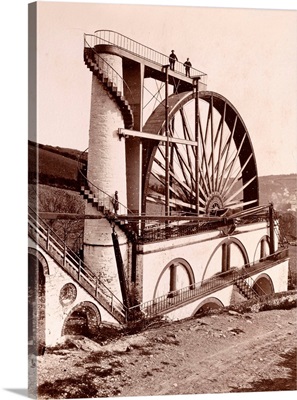 Laxey Wheel (1854) Isle Of Man. World's Largest Working Waterwhe