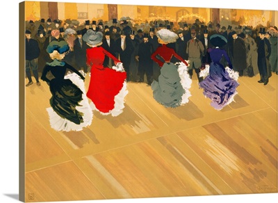 Les Danseuses Poster By Abel Truchet