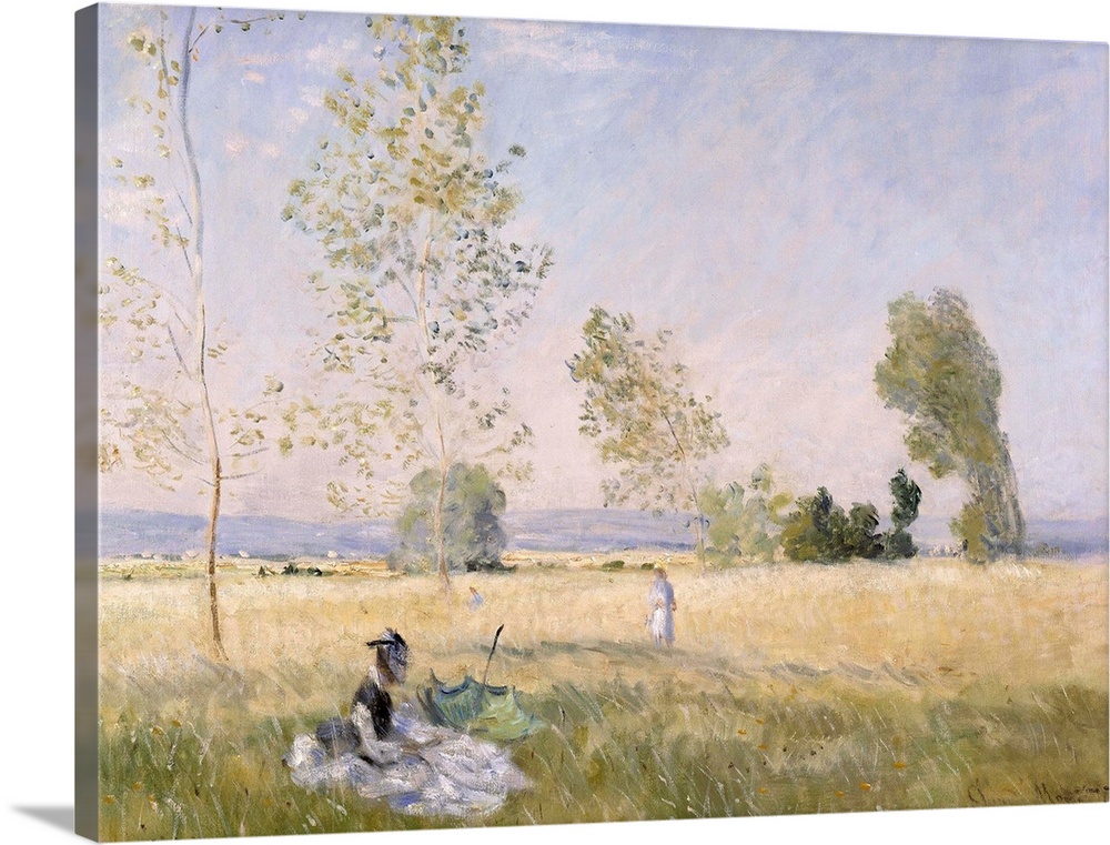 Claude Monet (1840?1926), L'Ete (Summer), 1874. Oil on canvas, 80 x 57 cm (31.5 x 22.4 in). Alte Nationalgalerie, Berlin, ...