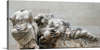 Leto, Artemis And Aphrodite From Parthenon East Pediment