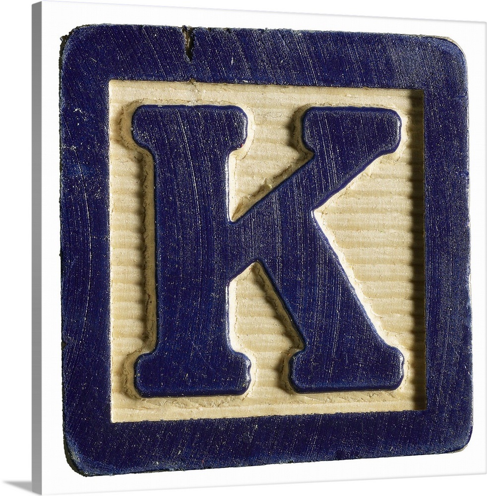 Letter K Wall Art, Canvas Prints, Framed Prints, Wall Peels Great Big