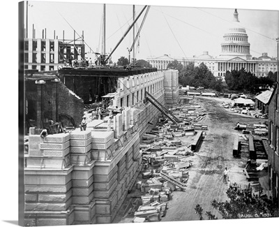 Library Of Congress Under Construction