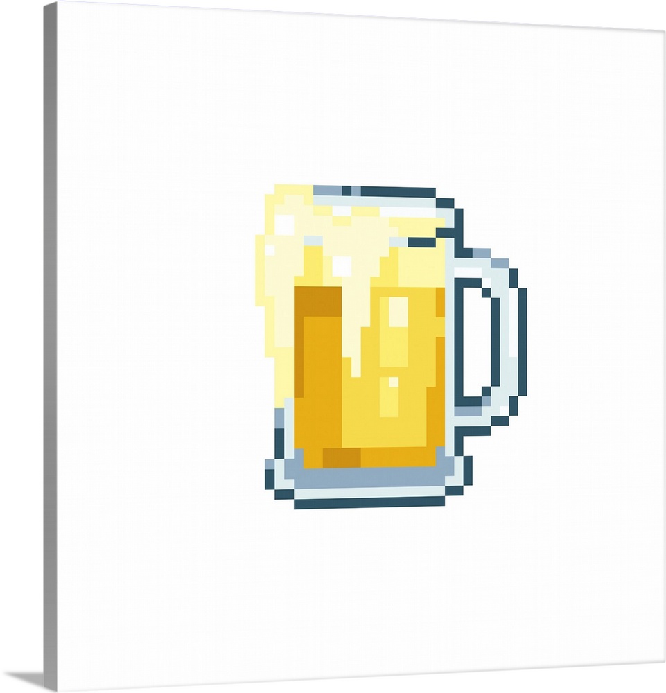 Light Beer Pixel Art