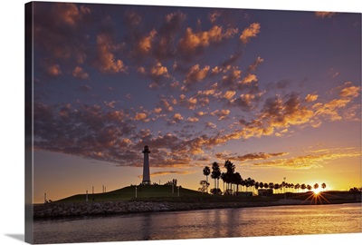 Lighthouse sunset