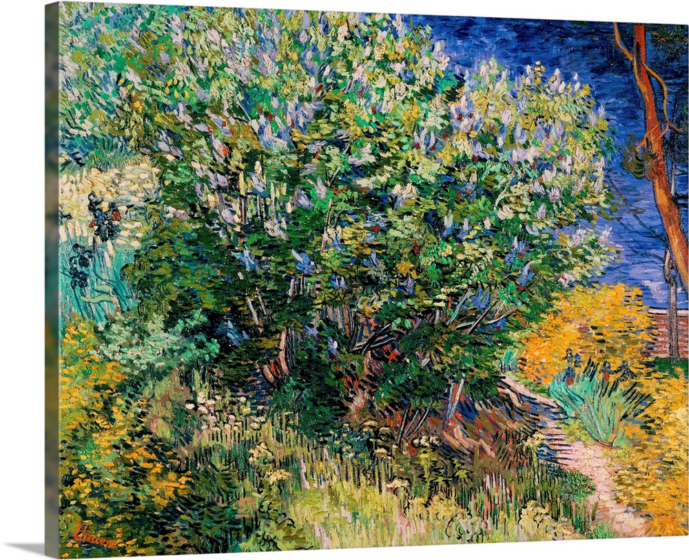 May 1889. Oil on canvas. 28.74 x 36.22 inches (73 x 92 cm). Located in the Hermitage Museum, St. Petersburg, Russia.