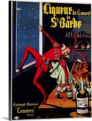 Liqueur Du Convent De Ste. Barbe Poster By L. Conchon
