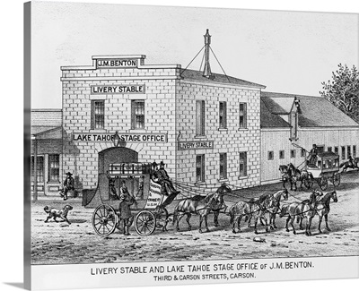 Livery Stable, Carson City