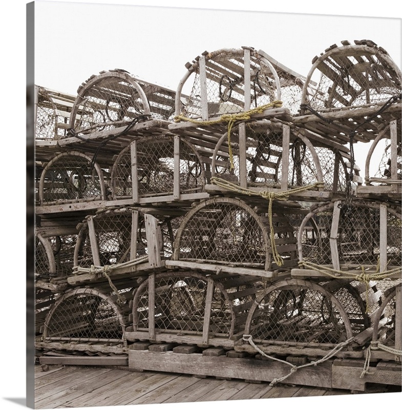 Lobster traps Great Big Canvas