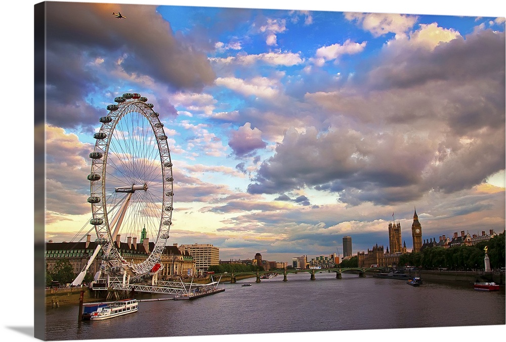 London Eye Evening