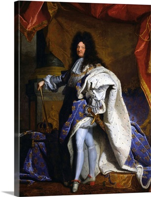 Louis XIV, King Of France By Hyacinthe Rigaud