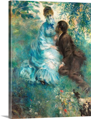 Lovers By Pierre-Auguste Renoir