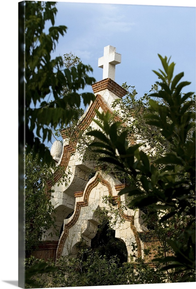 Low angle view of a church, Cancun, Mexico