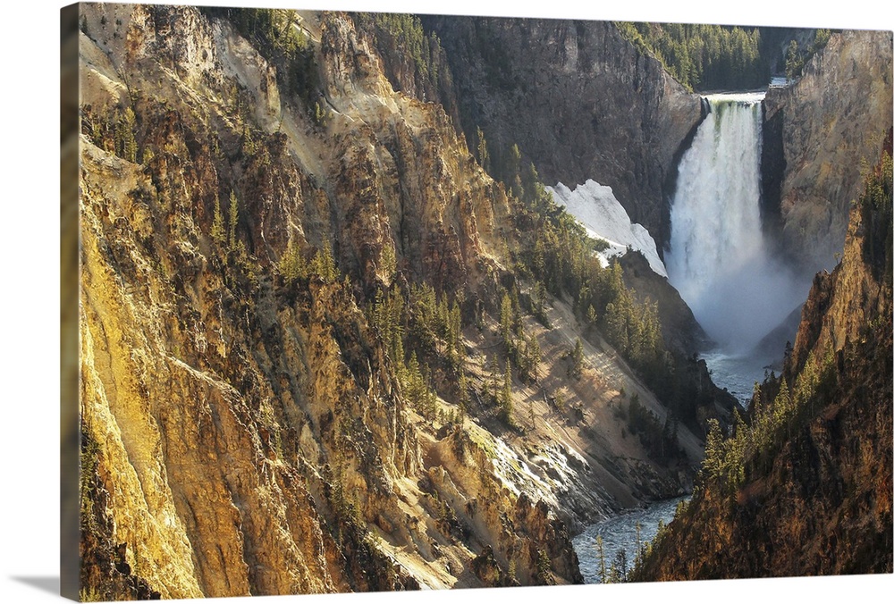 Yellowstone isn't just wildlife and geysers! There's a deep river gorge called the Grand Canyon of the Yellowstone with sh...