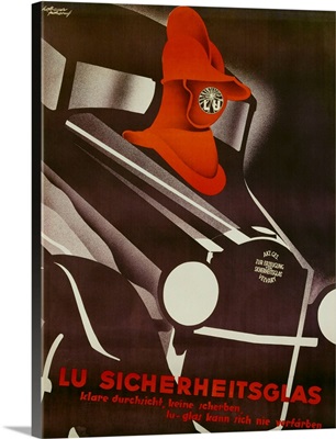 Lu Sicherheitsglas Automotive Safety Glass Poster By Hofbauer Porkorny