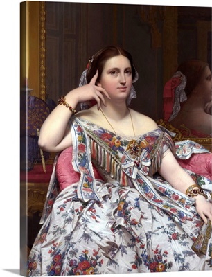 Madame Moitessier By Jean-Auguste-Dominique Ingres