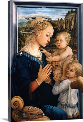 Madonna And Child With Angels