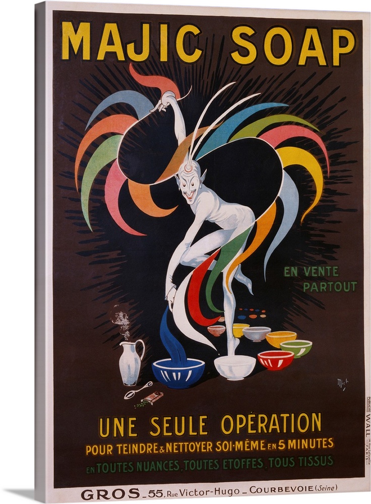 Majic Soap - Une Seule Operation Poster By Mich