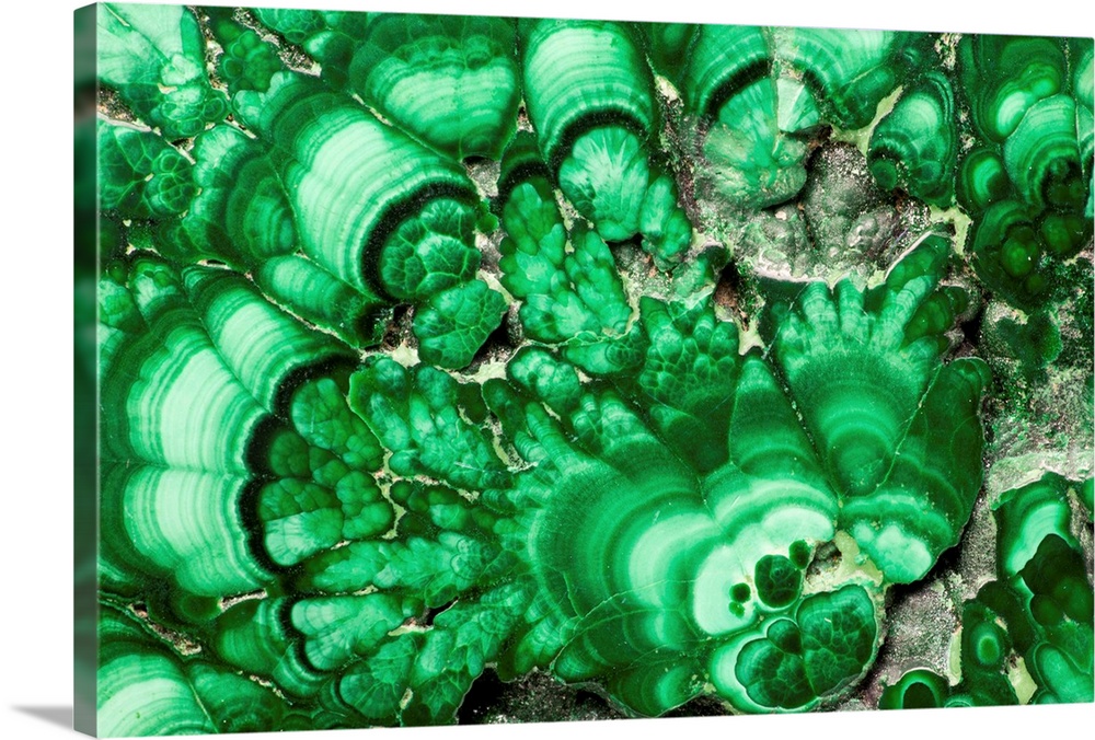 Malachite green pattern and design