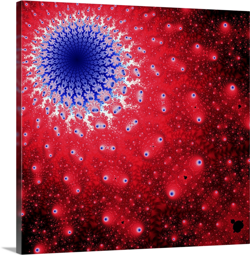 Mandelbrot fractal. Computer-generated image derived form a Mandelbrot Set.