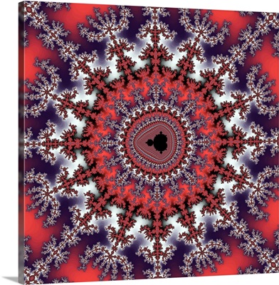 Mandelbrot fractal. Computer-generated image derived from a Mandelbrot Set.