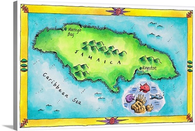 Map of Jamaica